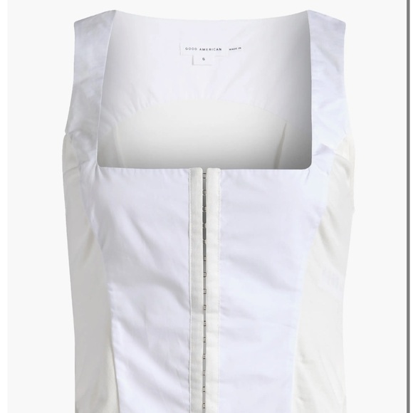 Good American White Poplin Corset‎ - Picture 4 of 15